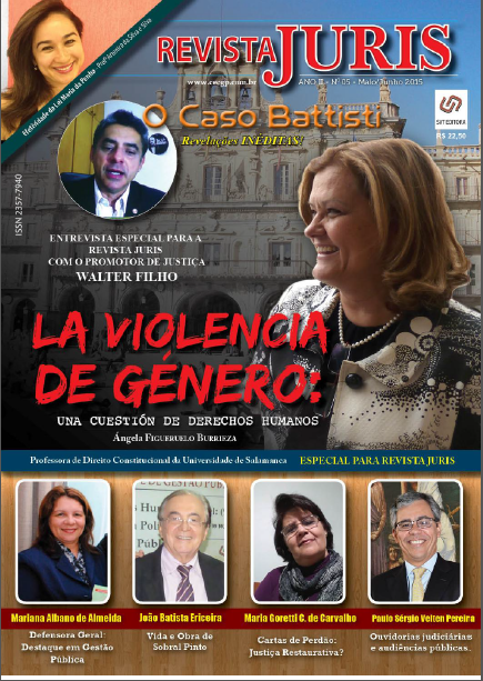 Capa da 5ª edição da Revista JÚRIS Advocatus